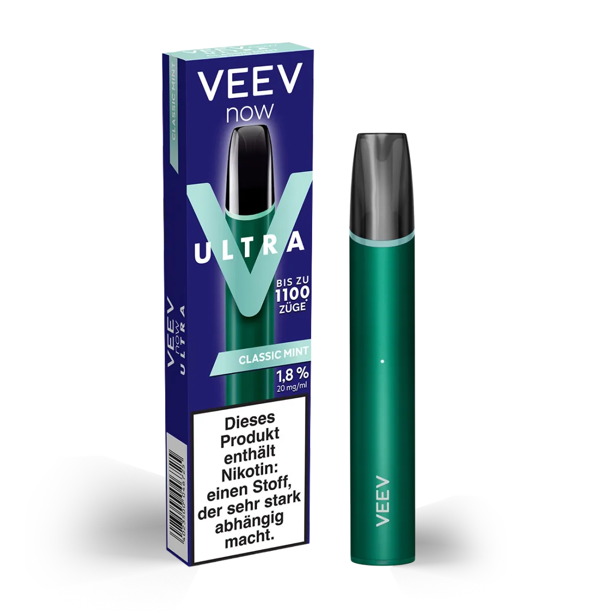 VEEV - NOW ULTRA - Einweg E-Zigarette - 20mg - Classic Mint