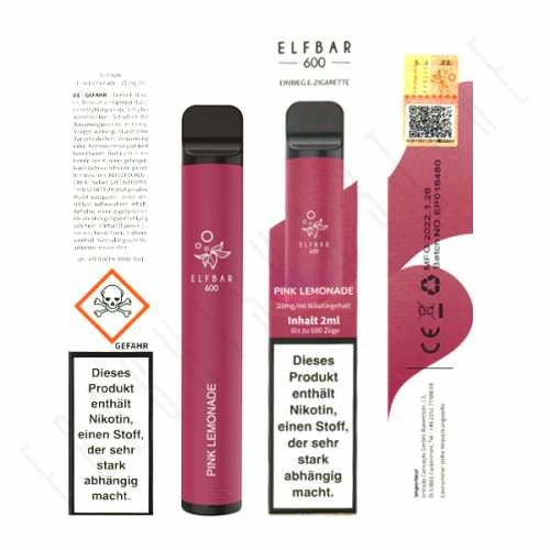 Elf Bar 600 - Pink Lemonade