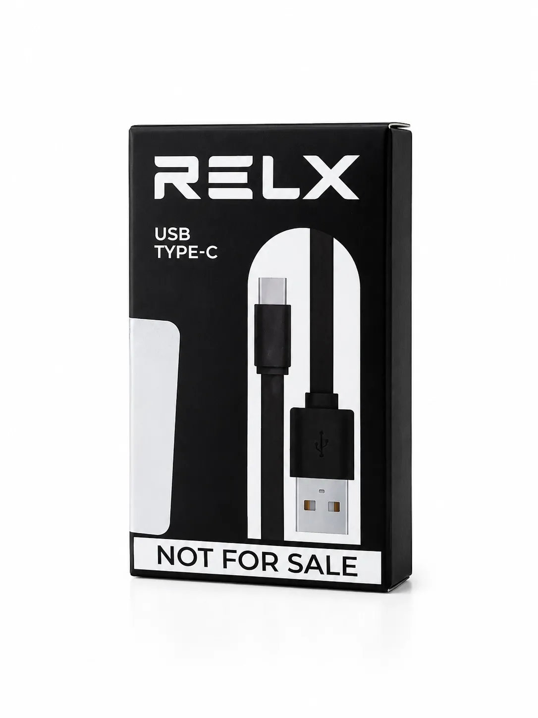 RELX - USB Type-C Ladekabel - 50cm - schwarz RELX - USB Type-C Ladekabel - 50cm - schwarz