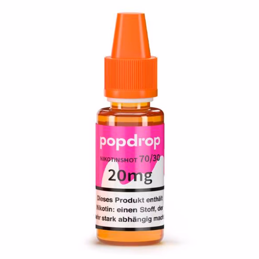 POPDROP - Nikotin-Shot - 70/30 - 10ml - 20mg