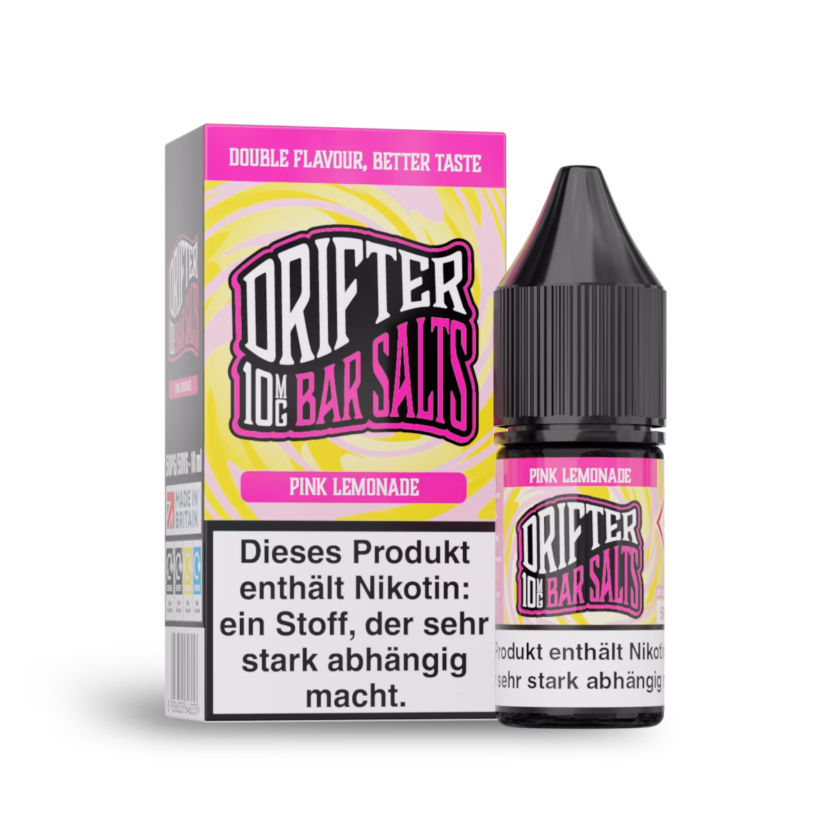 Drifter - Nikotinsalzliquid - 10ml - Pink Lemonade | Nikotinsalz-Stärke : 10mg