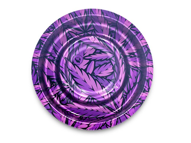 Aschenbecher - Coffeeshop Ashtray - Leaves 33 Pink" - Ø 13,6cm