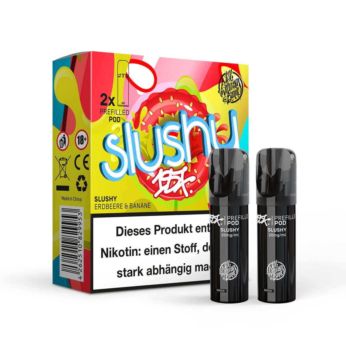 187 Straßenbande - Prefilled Pod - 2ml - 2er Pack - Slushy