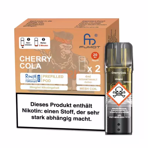 Randm Tornado - Prefilled Pod - Cherry Cola - 2er Pack 