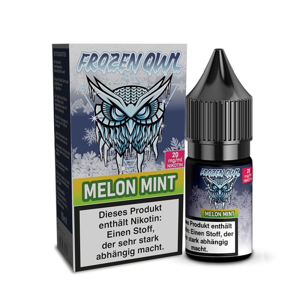 Frozen OWL - Nikotinsalz Liquid - 10ml - Melon Mint - 10ml - 20mg Frozen OWL - Nikotinsalz Liquid - 10ml - Melon Mint - 10ml - 20mg