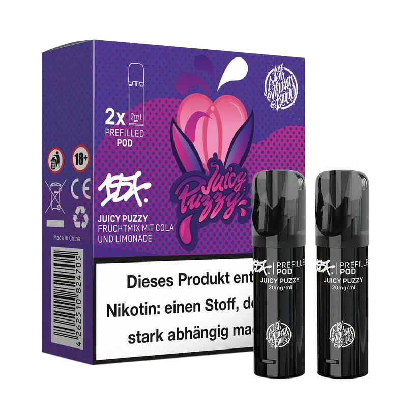 187 Straßenbande - Prefilled Pod Juicy Puzzy - 2ml - 2er Pack