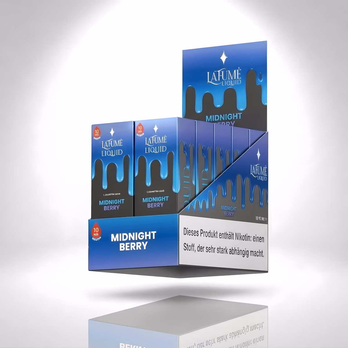 La Fume - Nikotinsalz-Liquid - Midnight Berry - 10ml - 10mg La Fume - Nikotinsalz-Liquid - Midnight Berry - 10ml - 10mg