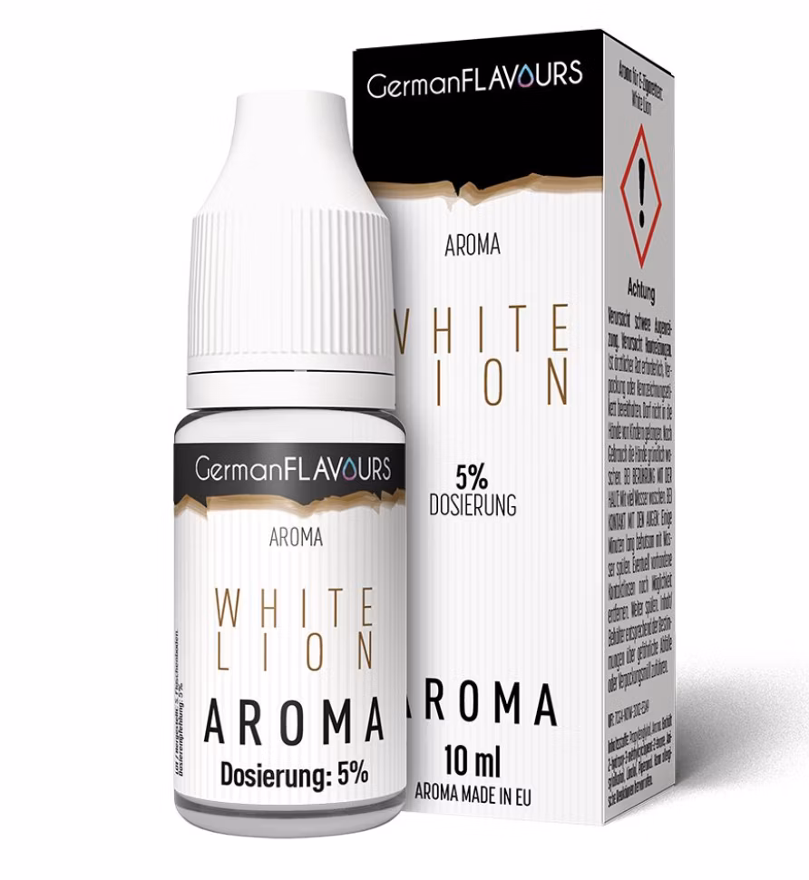 German Flavour - Aroma - White Lion - 10ml - Steuerbanderole