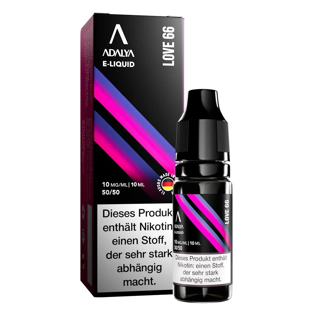 Adalya - Nikotinsalz Liquid - 10ml - Love 66 - 10mg