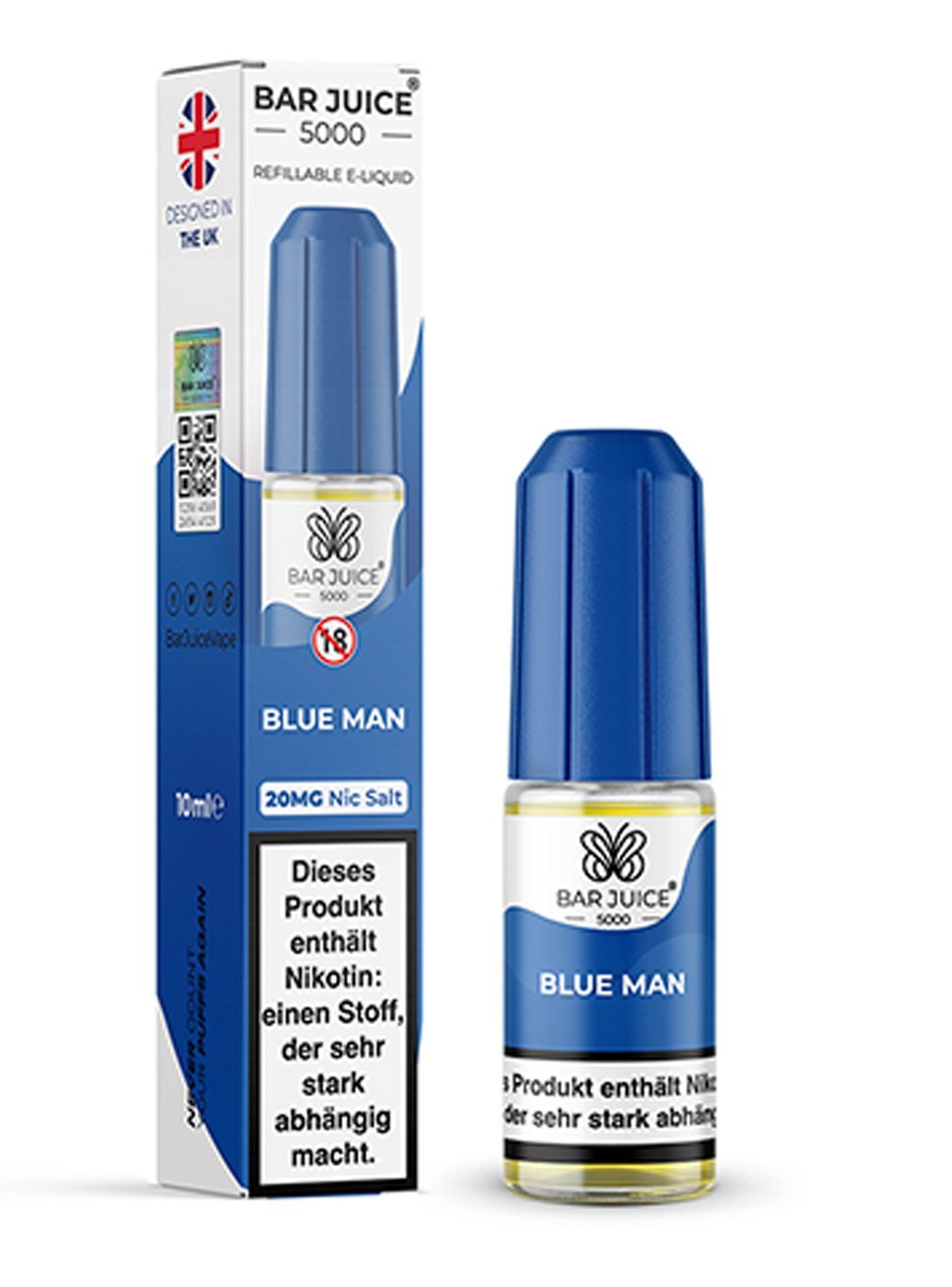Bar Juice 5000 - Blue Man (ehem. Mr.Blue) - 10ml - 20mg