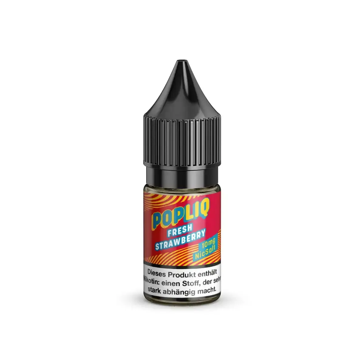 PopLiq Nikotinsalz-Liquid Fresh Strawberry 10ml 10mg