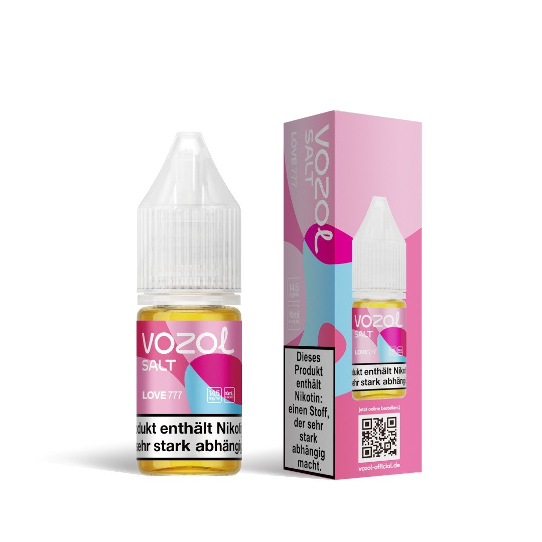 Vozol - Nikotinsalz-Liquid - Love 777 - 10ml - 14,5mg