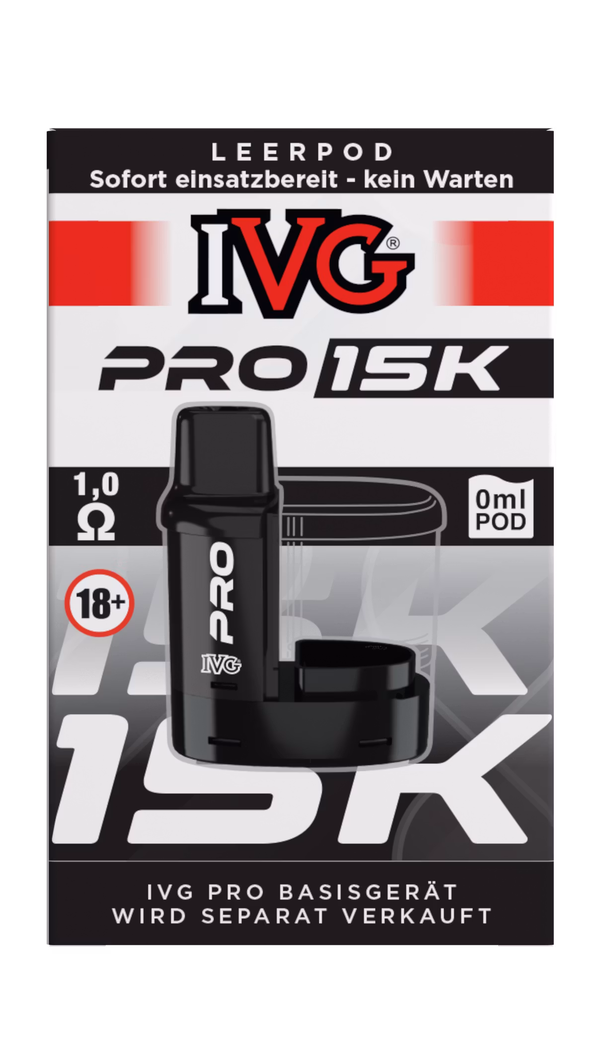 IVG - Pro 15K - Leerpod - 0.8 Ohm IVG - Pro 15K - Leerpod - 0.8 Ohm