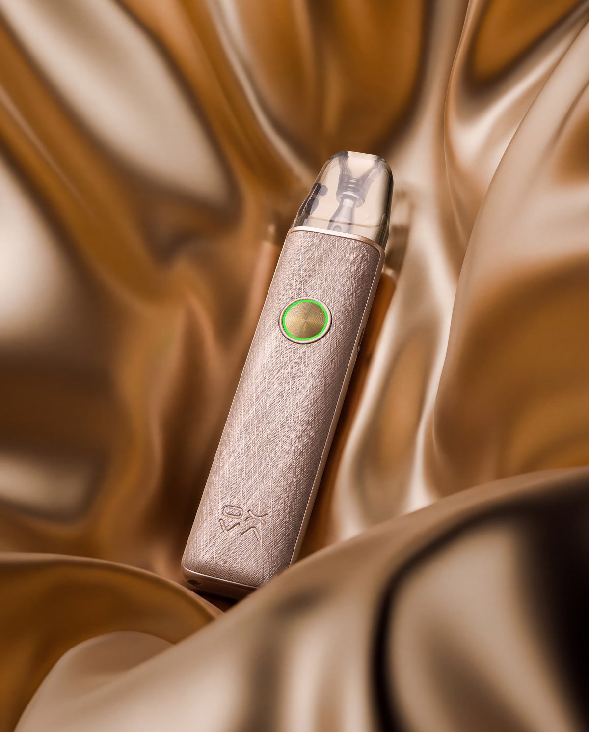 OXVA Xlim 4 Pod Kit Silken Gold Leather