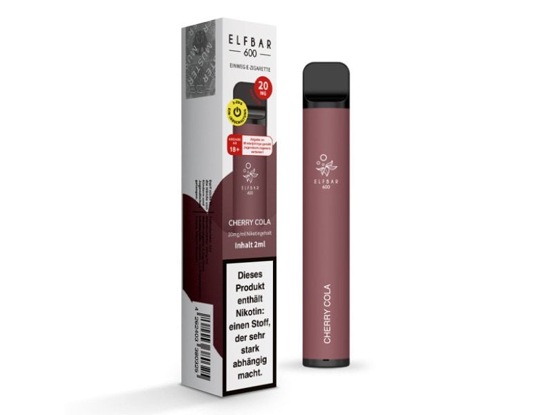 Elf Bar 600 Einweg E-Zigarette - Cola Cherry