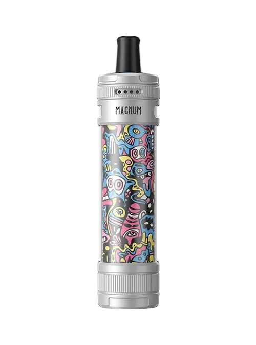 Aspire - Magnum - Pod Kit - Silver & Little Monsters Aspire - Magnum - Pod Kit - Silver & Little Monsters