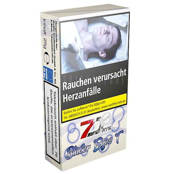 7Days - Bluber Eyes T - Platin - 25g