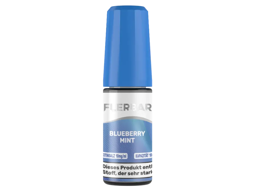 Flerbar - Nikotinsalz Liquid - 10ml - Blueberry Mint - 10mg