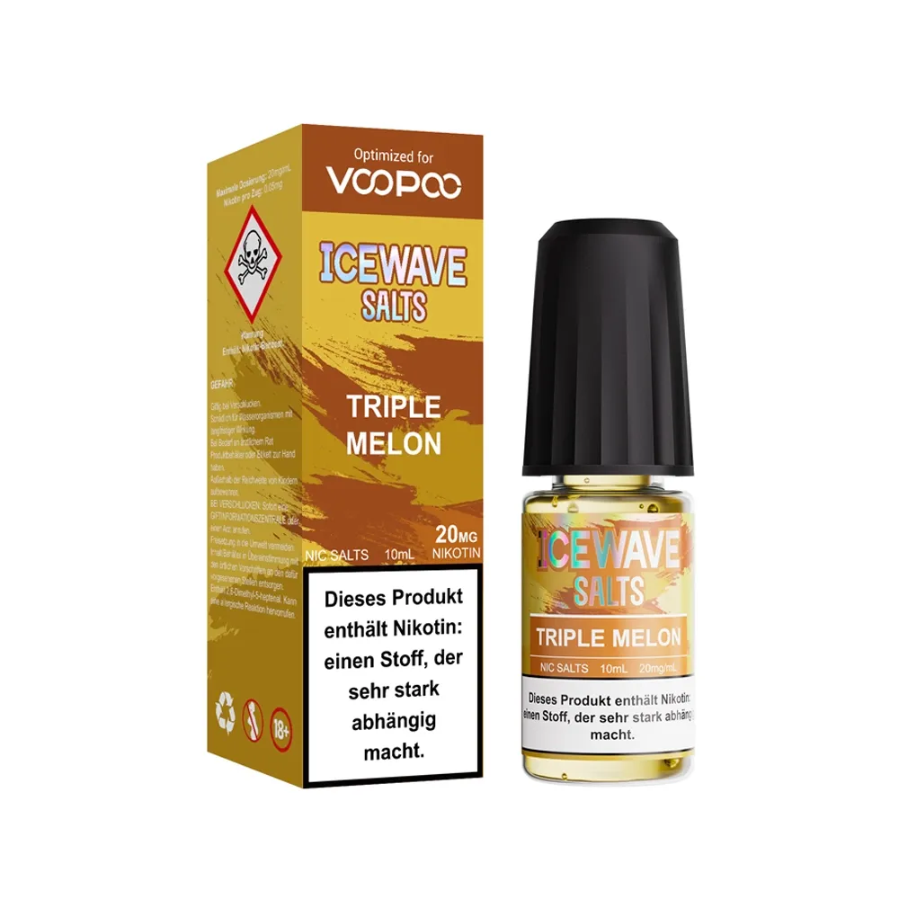 Icewave - Salts - Nikotinsalz-Liquid - Triple Melon - 10ml - 20mg