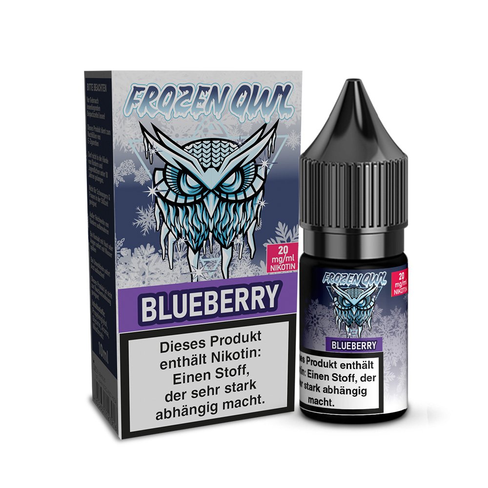 Frozen OWL - Nikotinsalz Liquid - 10ml - Blueberry - 10ml - 20mg