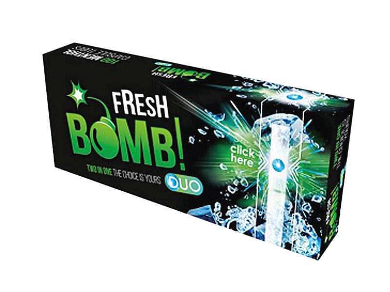 Fresh Bomb - 100 Hülsen - Menthol