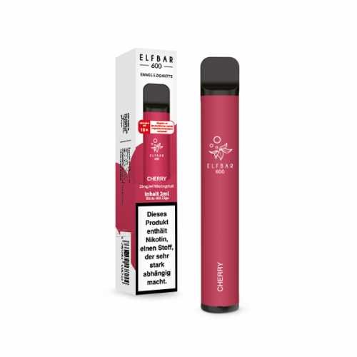 Elf Bar 600 Einweg E-Zigarette - Cherry - 20mg
