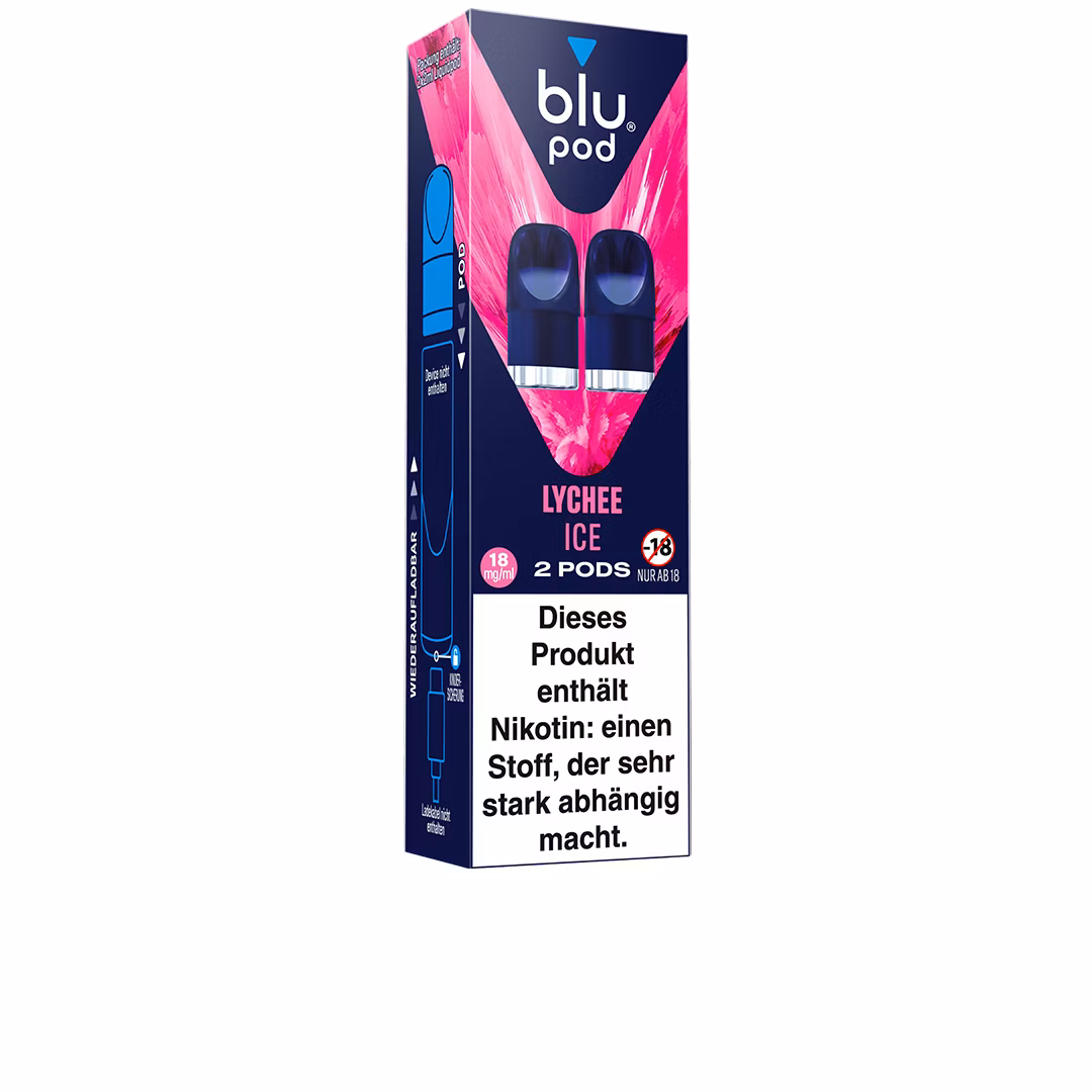 Blu Bar - Prefilled Pods - Lychee Ice | Nikotinsalz-Stärke : 18mg