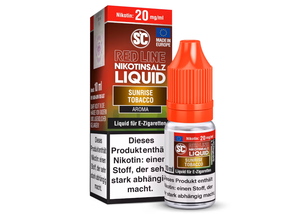 SC Red Line - Nikotinsalzliquid - 10ml - 20mg - Sunrise Tobacco
