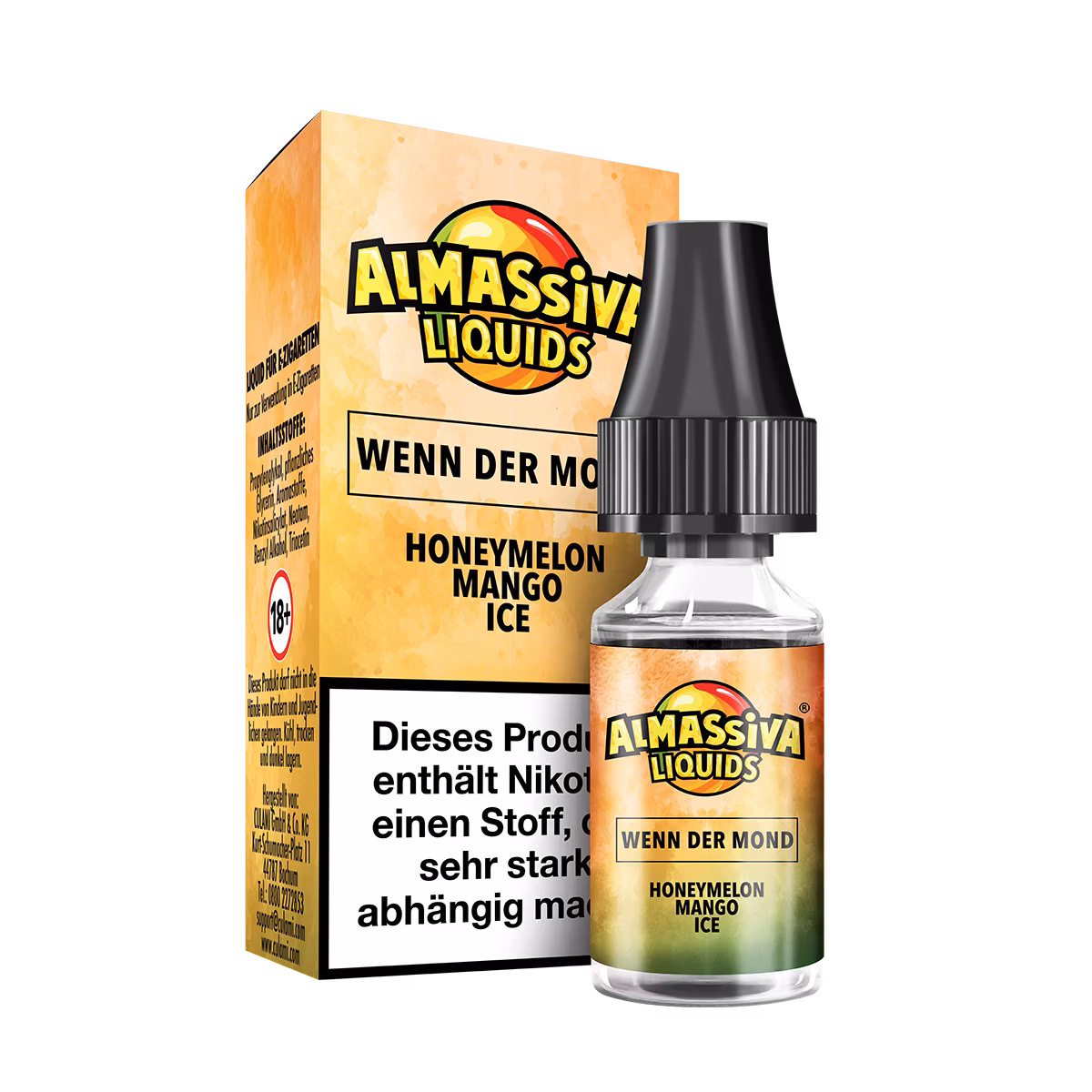 Al Massiva - Wenn der Mond - Nikotinsalzliquid - 10ml - 10mg Al Massiva - Wenn der Mond - Nikotinsalzliquid - 10ml - 10mg