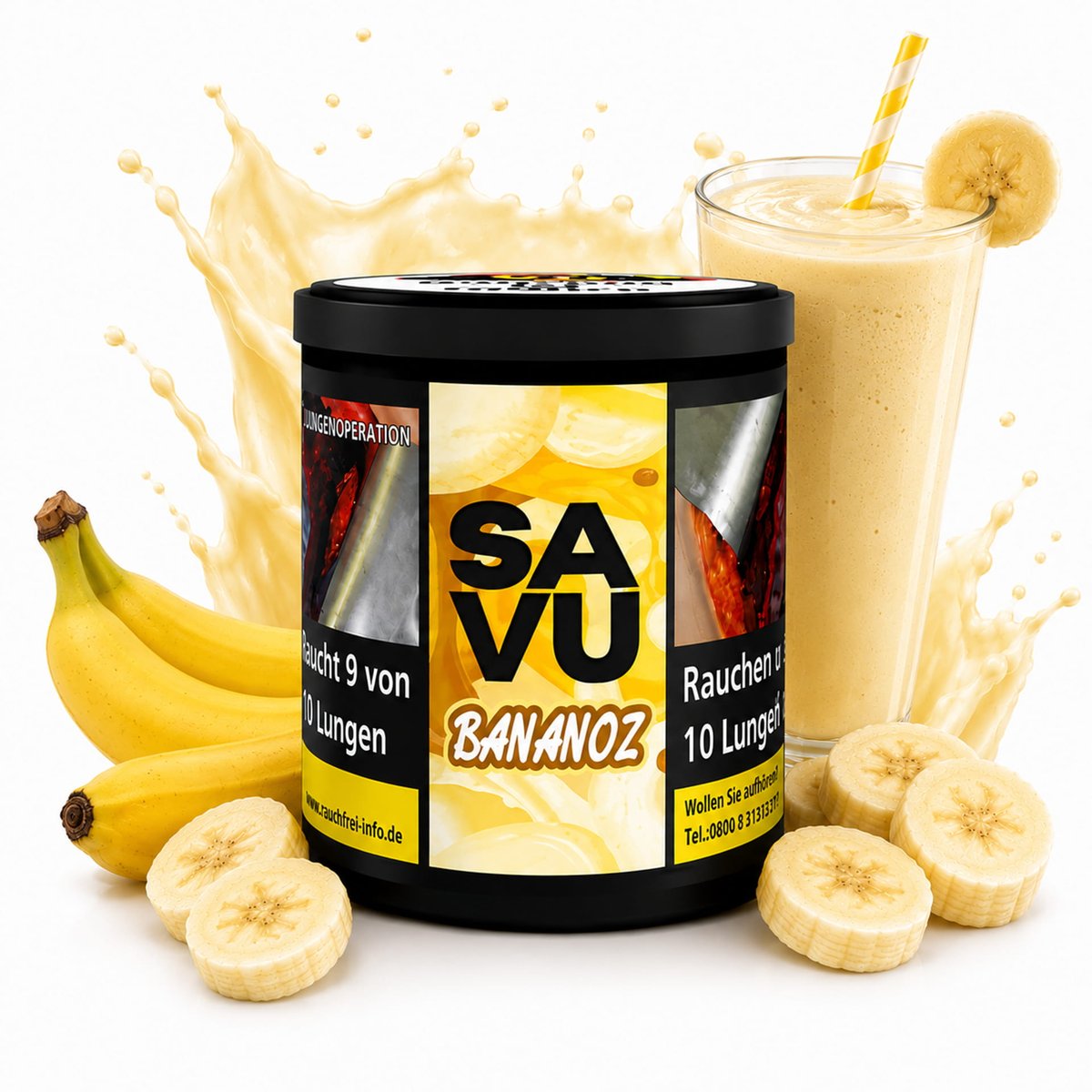 Savu Tobacco Bananoz 200g Savu Tobacco Bananoz 200g