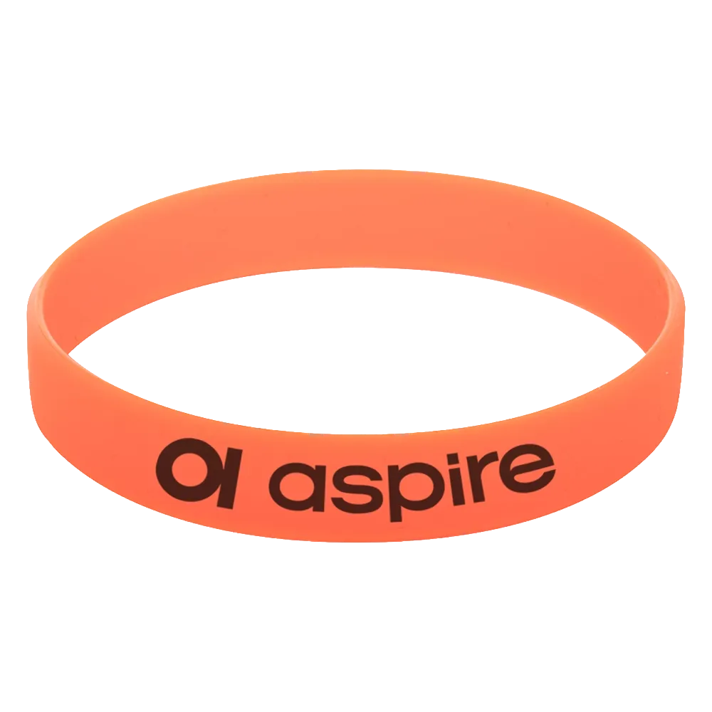 Aspire Armband Gummi Orange Aspire Armband Gummi Orange