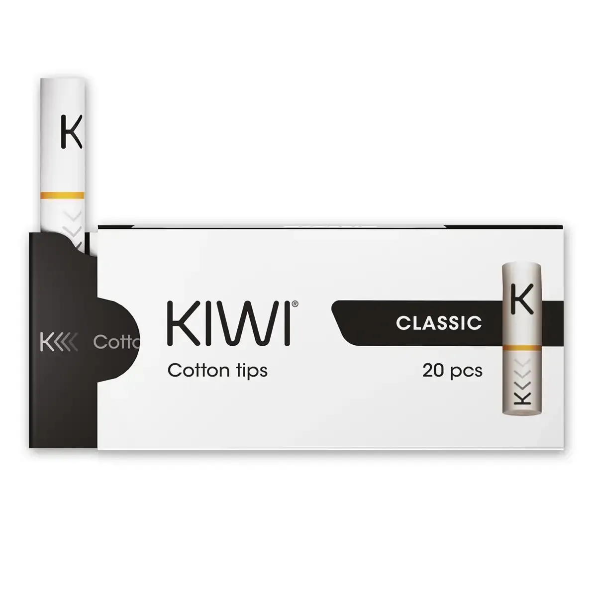 KIWI Cotton Filter Tips Iron Gate 20 Stk. KIWI Cotton Filter Tips Iron Gate 20 Stk.