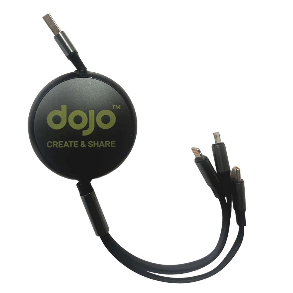 Vaporesso - Dojo - 3in1 USB Kabel - Schwarz 