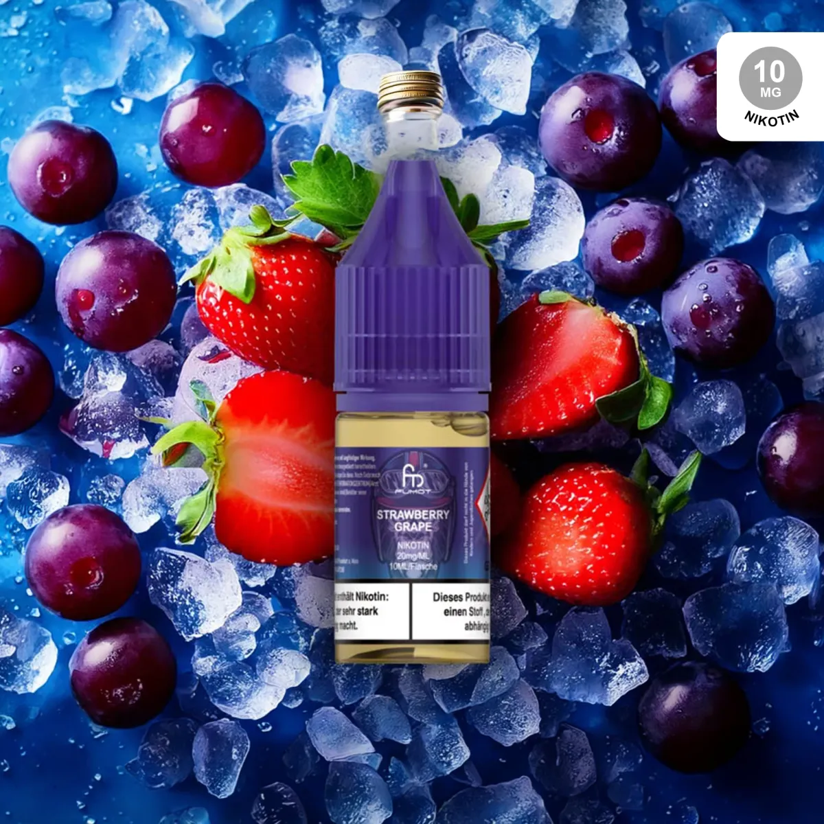 RandM - Tornado - Nikotinsalz-Liquid - 10ml - Strawberry Grape 10mg RandM - Tornado - Nikotinsalz-Liquid - 10ml - Strawberry Grape 10mg
