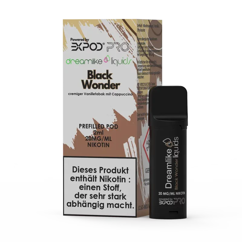 Dreamlike Liquids - Prefilled Pod - Black Wonder - 20mg