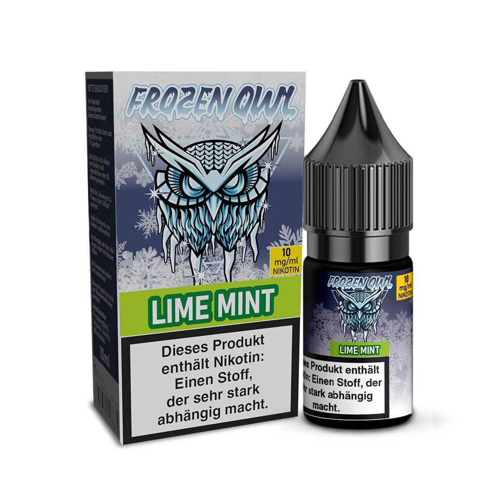 Frozen OWL - Nikotinsalz Liquid - 10ml - Lime Mint - 10ml - 10mg Frozen OWL - Nikotinsalz Liquid - 10ml - Lime Mint - 10ml - 10mg