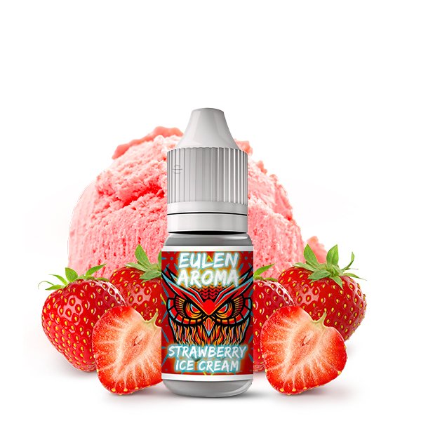 Eulen Aroma - Strawberry Ice Cream - Aroma - 10ml