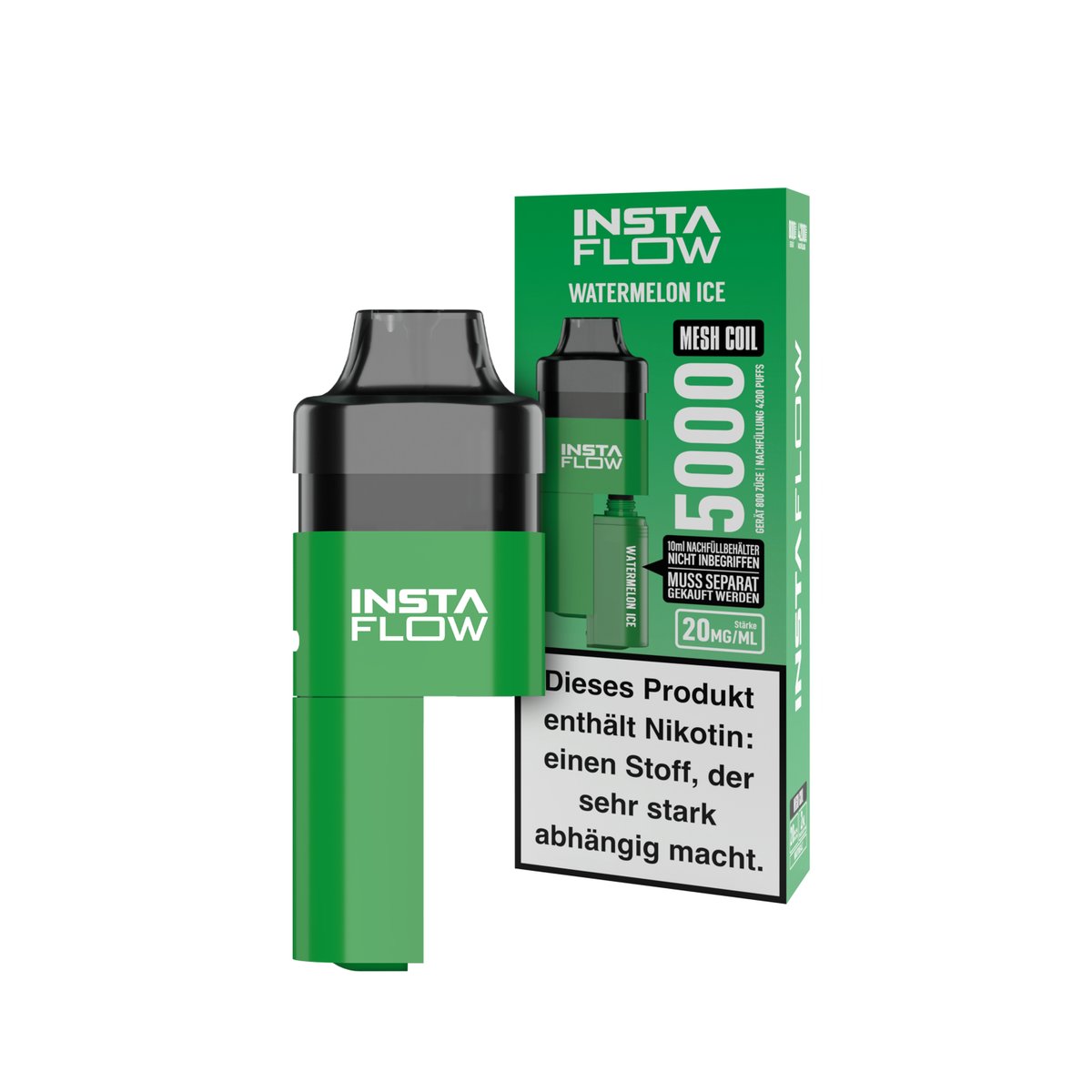 INSTAFLOW 5000 - E-Zigarette - Watermelon Ice - 2ml - 20mg - CP