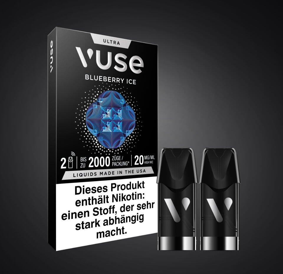 Vuse - Ultra - Prefilled Pods - Blueberry Ice
