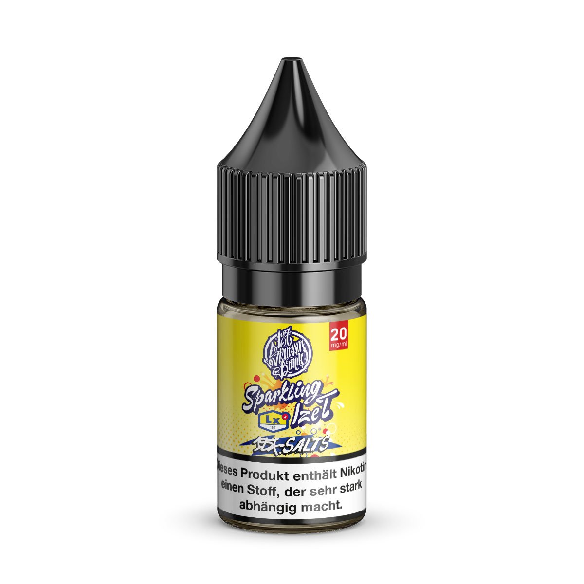 187 Straßenbande - Nikotinsalz-Liquids - 10ml - Sparkling Ize T | Nikotinsalz-Stärke : 20mg | Paketgröße : 1er Packung