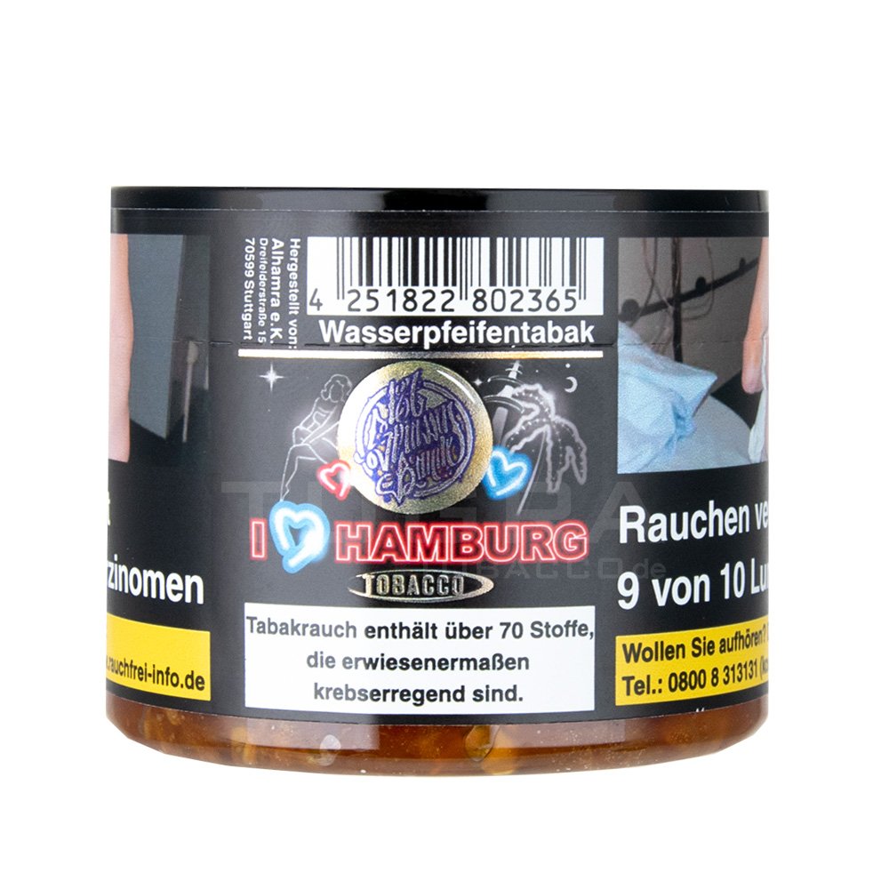 187 Straßenbande Tobacco - #04066 I Love Hamburg - 25g