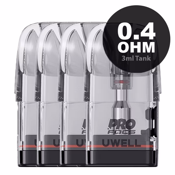 uwell-caliburn-g3-coil-pod-tank-0-4-ohm-g3-propack-1 UWELL - Caliburn - G3 Coil - Pod Tank Verdampfer - 0.4 ohm - 3ml - G3 Pro - 4er Paket