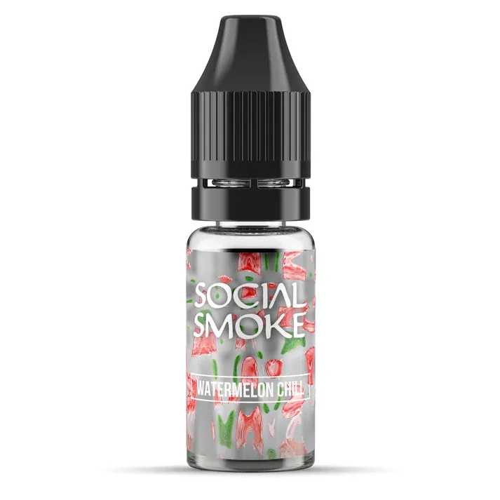 Social Smoke - Nikotinsalz Liquid - 10ml - Watermelon Chill | Nikotinsalz-Stärke : 10mg | Paketgröße : 1er Packung Social Smoke - Nikotinsalz Liquid - 10ml - Watermelon Chill | Nikotinsalz-Stärke : 10mg | Paketgröße : 1er Packung