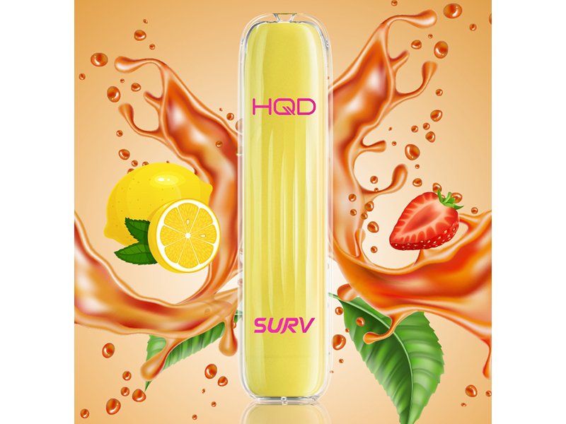 HQD - SURV - Einweg E-Zigarette - Strawberry Lemonade - 20mg HQD - SURV - Einweg E-Zigarette - Strawberry Lemonade - 20mg