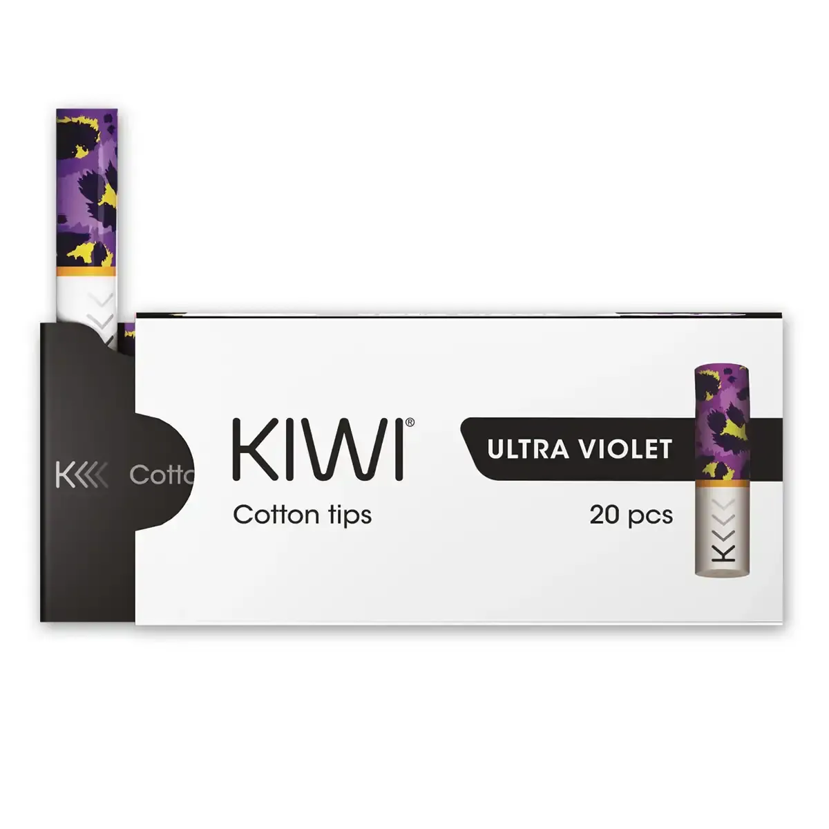 KIWI Cotton Filter Tips Ultra Violet 20 Stk. KIWI Cotton Filter Tips Ultra Violet 20 Stk.