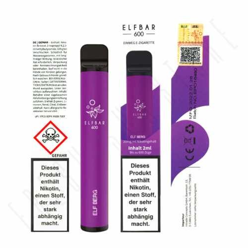 Elf Bar 600 - Elf Berg