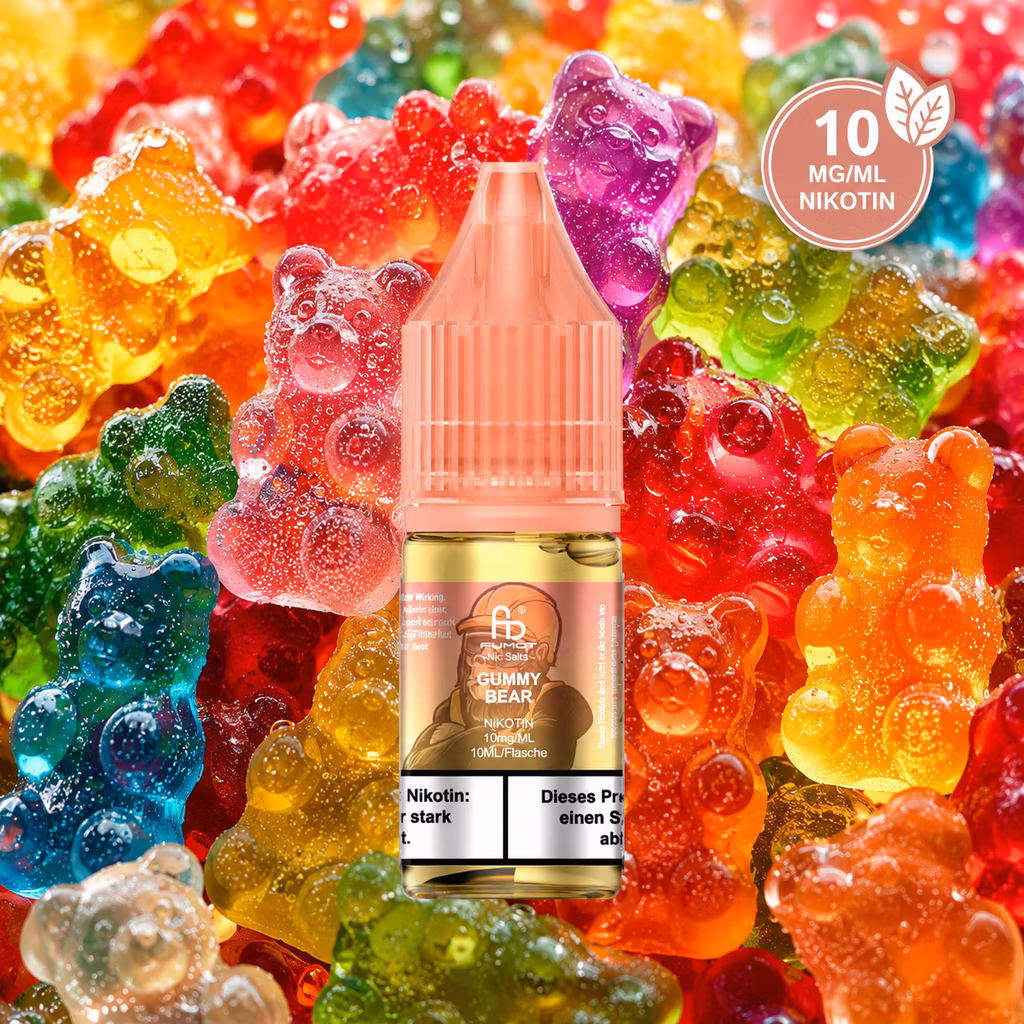 RandM - Tornado - Nikotinsalz-Liquid - 10ml - Gummy Bear 10mg RandM - Tornado - Nikotinsalz-Liquid - 10ml - Gummy Bear 10mg