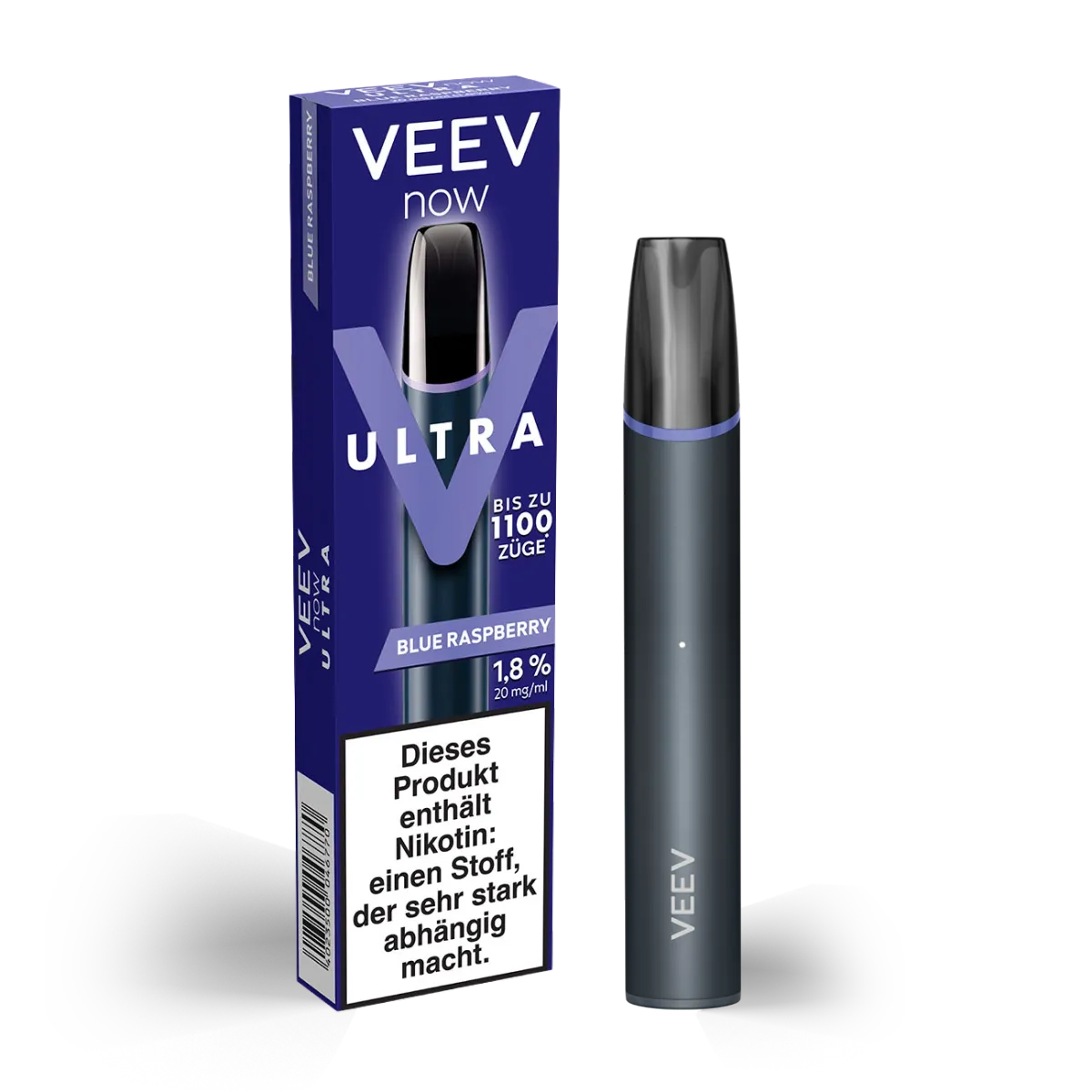 VEEV - NOW ULTRA - Einweg E-Zigarette - 20mg - Blue Raspberry