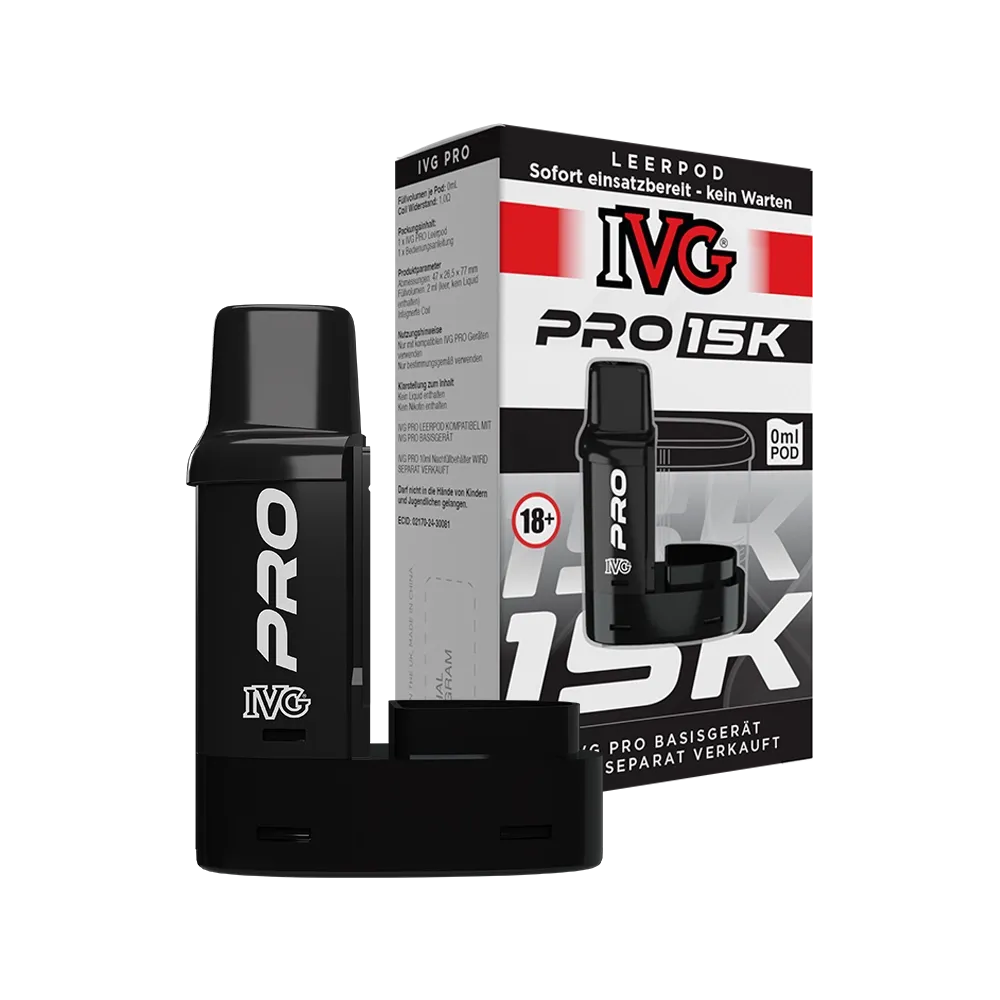 IVG - Pro 15K - Leerpod - 0.8 Ohm IVG - Pro 15K - Leerpod - 0.8 Ohm