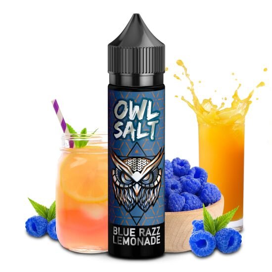 Owl Salt - Longfill Aroma - 10ml - Blue Razz Lemonade